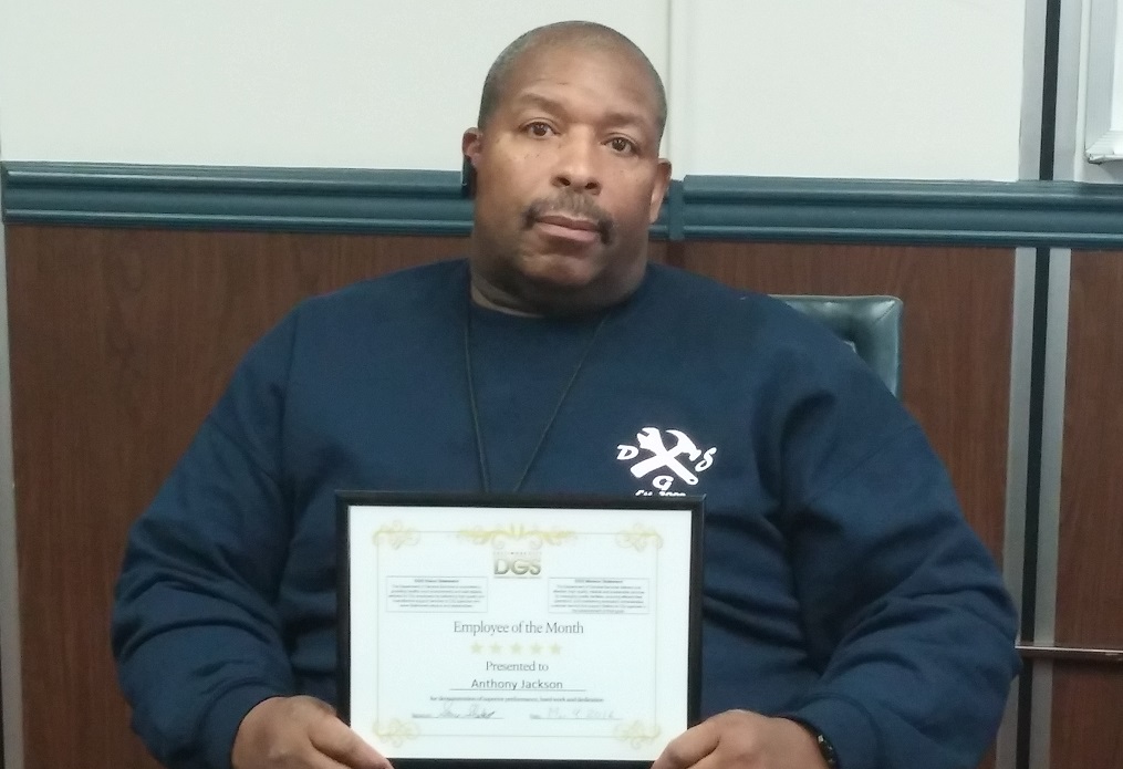 Congrats to Anthony Jackson, the March 2016 Employee of the Month! 